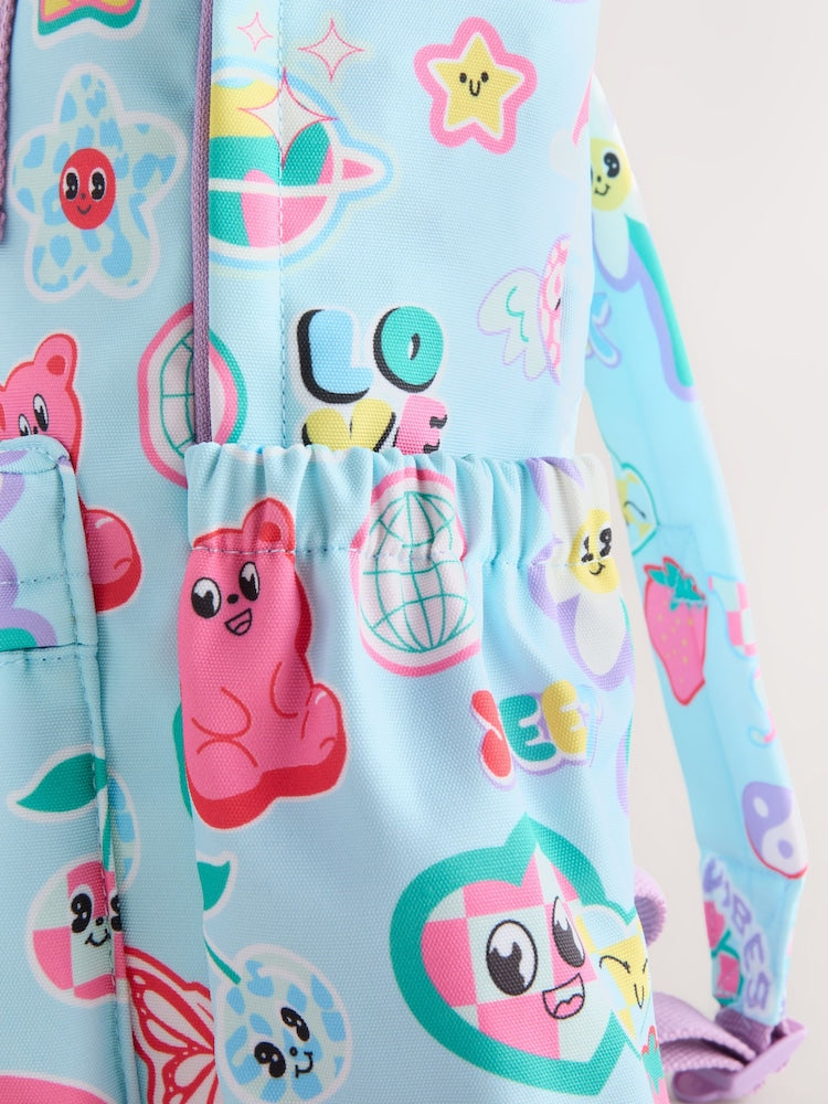 Blue Character Backpack