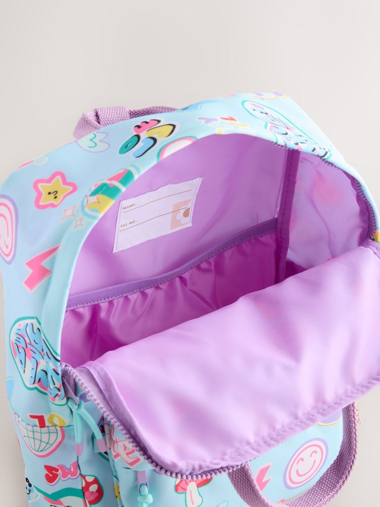 Blue Character Backpack
