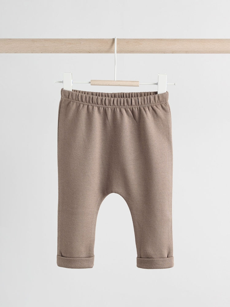 Neutral Bear Baby 100% Cotton Leggings 2 Pack (0mths-2yrs)