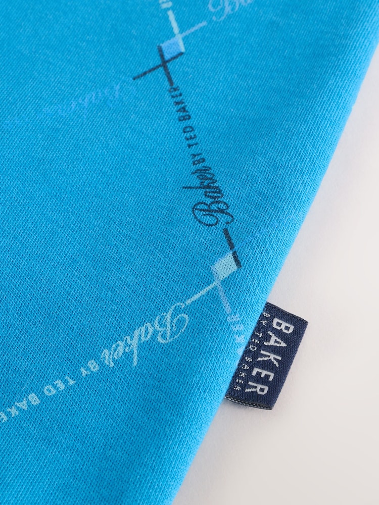 Baker by Ted Baker Navy Blue Grey Baker by Ted Baker 3 Pack Sleepsuits