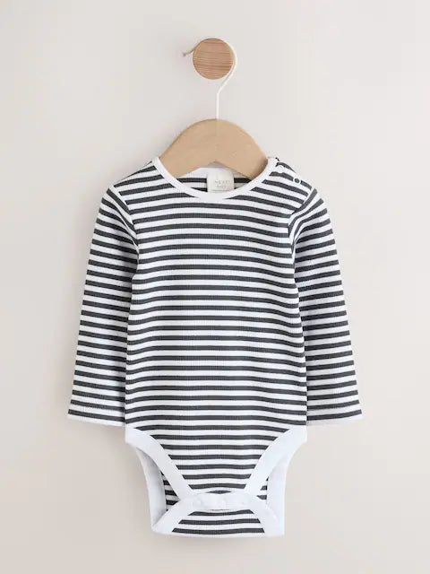 Charcoal Grey Baby Denim Dungarees and Bodysuit Set (0mths-2yrs)