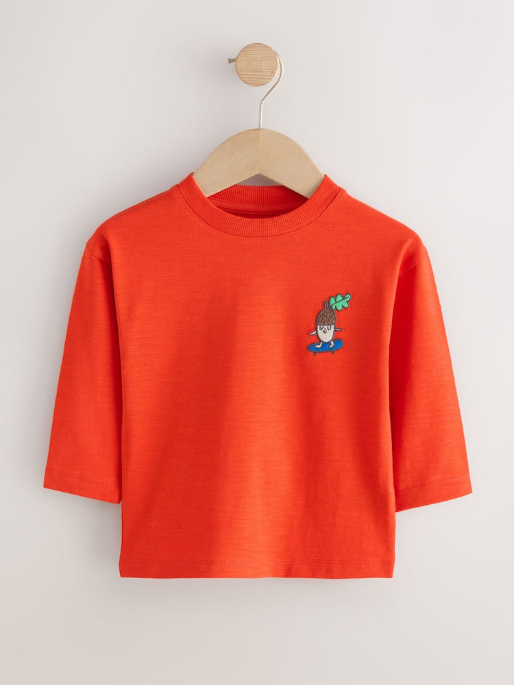 Multi Bright Animals Long Sleeve