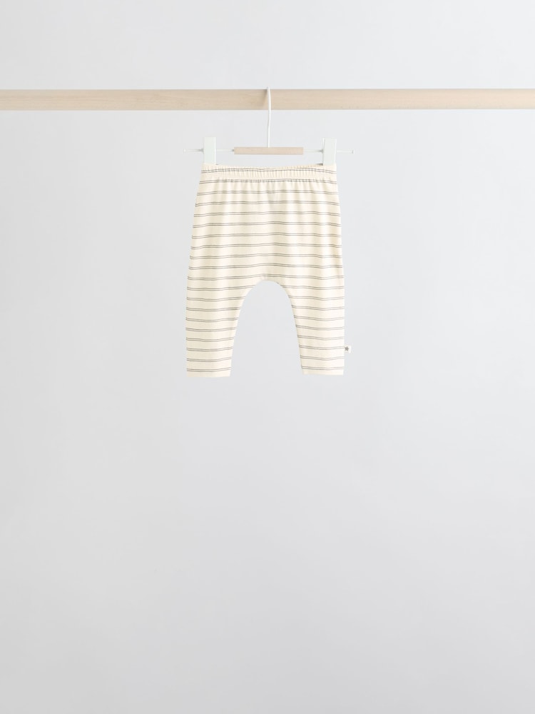 Grey/Cream Character Long Sleeve Top And Leggings Set 6 Piece (0mths-3yrs)