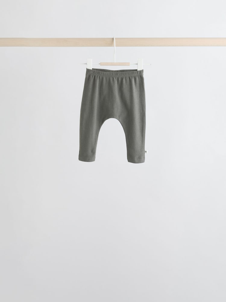 Grey/Cream Character Long Sleeve Top And Leggings Set 6 Piece (0mths-3yrs)
