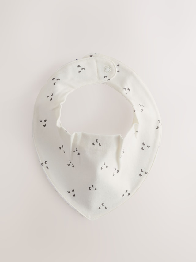Neutral Baby Dribble Bibs 5 Pack - Size One