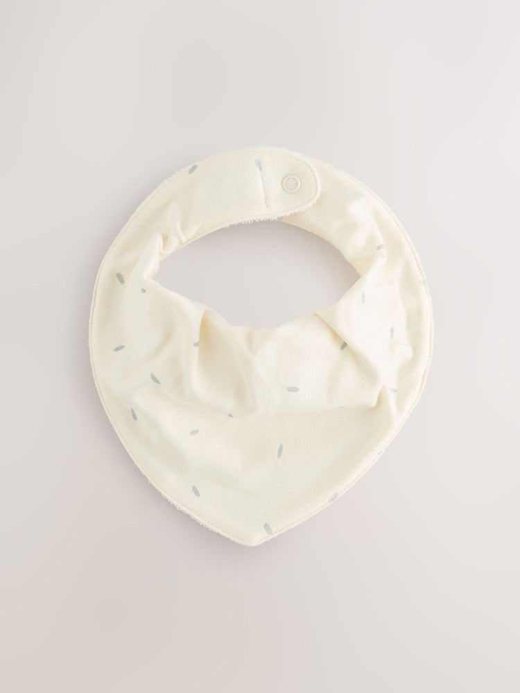 Sage Green Baby Bibs 5 Pack
