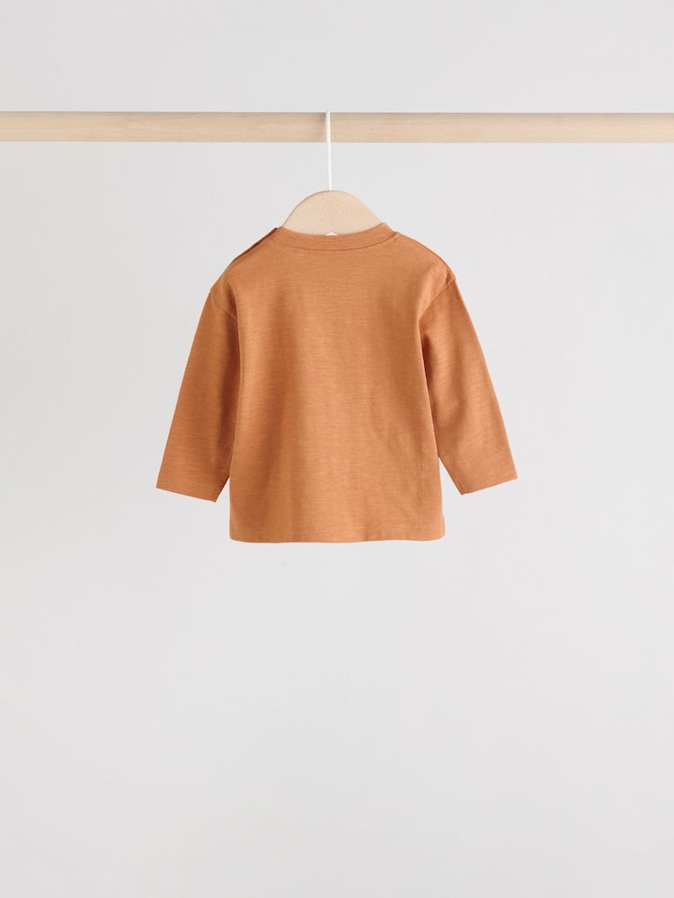 Minerals Baby Long Sleeve T-Shirts 4 Pack (0mths-2yrs)