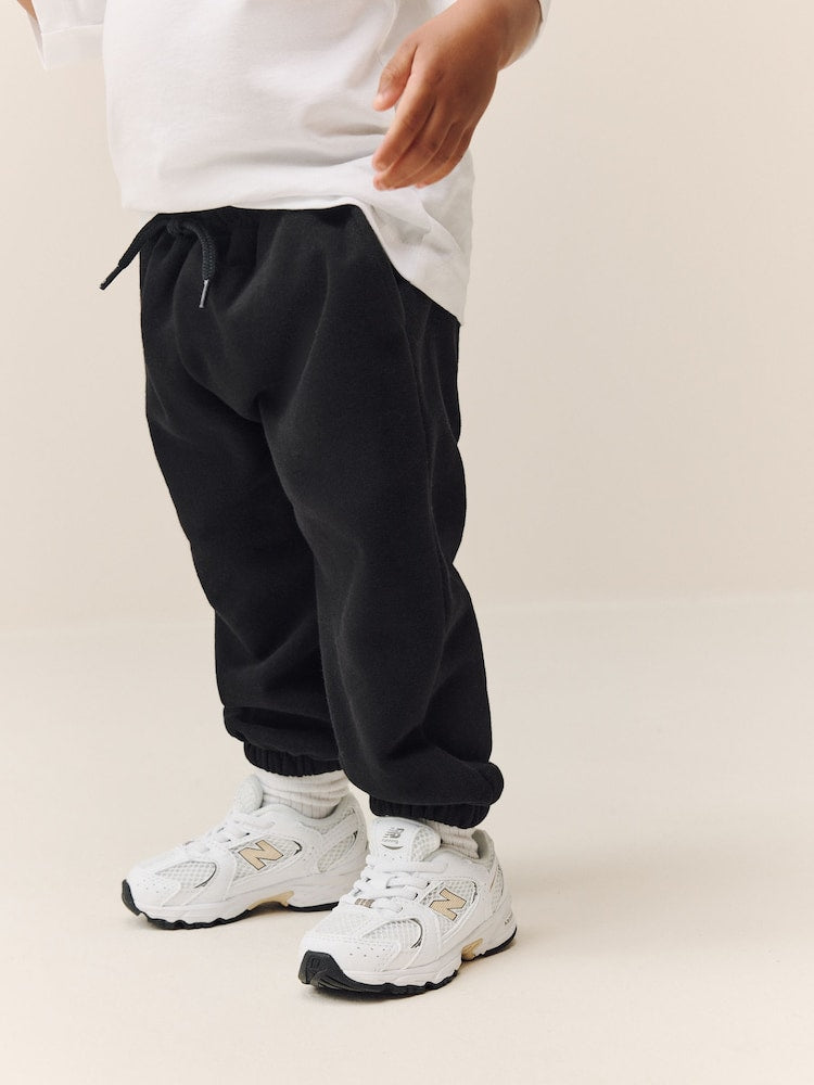 Black Regular Fit Soft Touch Jersey Joggers (3mths-7yrs) - Size 3-6 Months (62-68cm) - Black