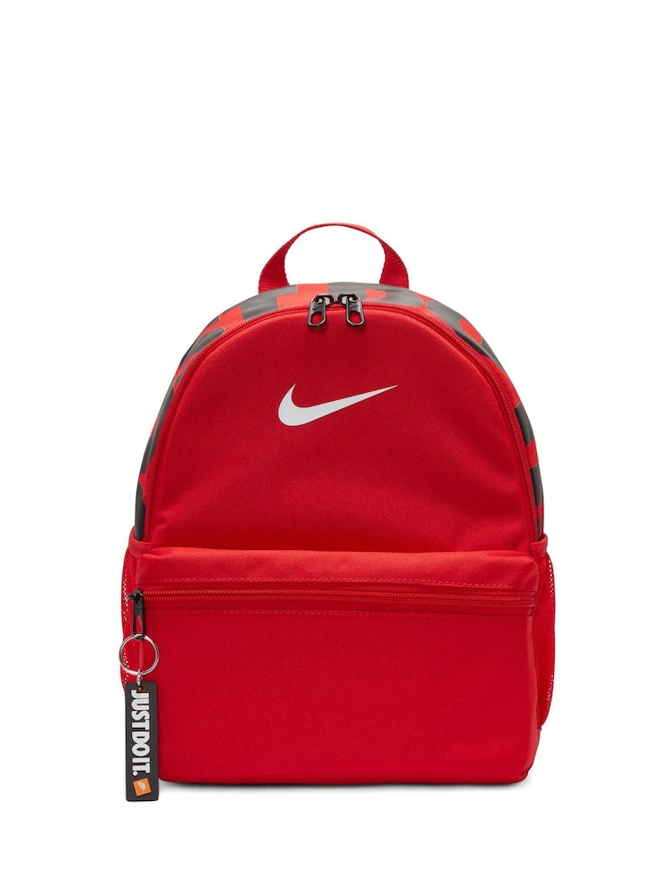 Nike University Red Kids Mini Brasilia JDI Backpack - Size One