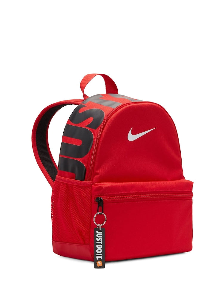 Nike University Red Kids Mini Brasilia JDI Backpack - Size One