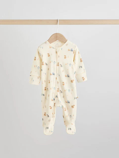 Minerals Baby Hamish Sleepsuits 4 Pack (0-2yrs)