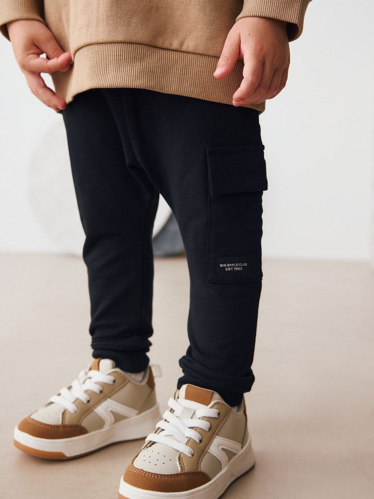 Tan Brown Half Zip Top and Joggers Set (3mths-7yrs)