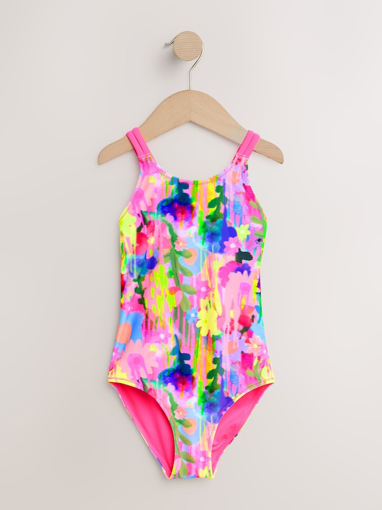 Rainbow Double Strap Swimsuit (3-16yrs)