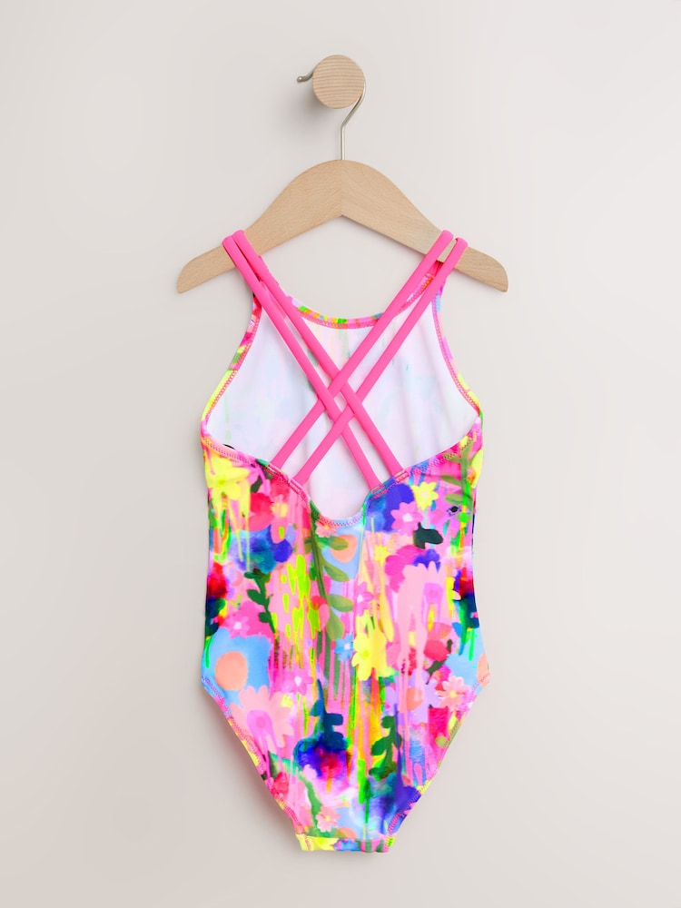 Rainbow Double Strap Swimsuit (3-16yrs)