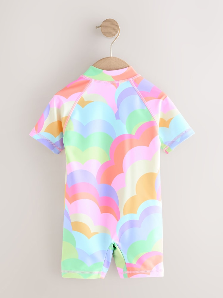 Rainbow Wave Sunsafe Swimsuit (3mths-10yrs)