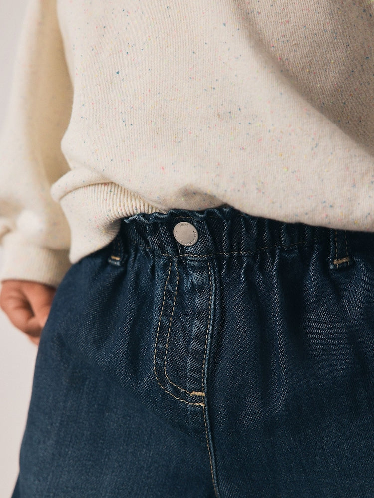 Denim Dark Wash Wide Leg Jeans (3mths-7yrs)