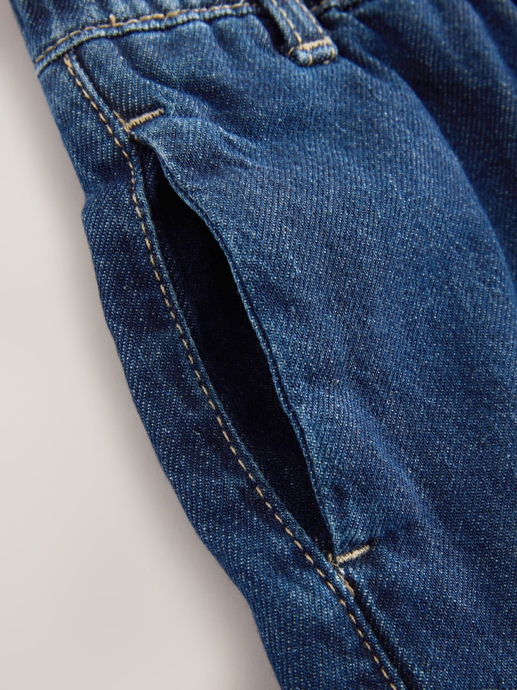 Denim Dark Wash Wide Leg Jeans (3mths-7yrs)