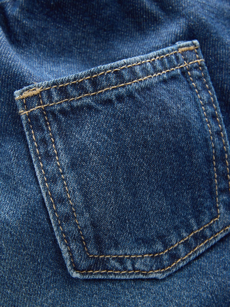 Denim Dark Wash Wide Leg Jeans (3mths-7yrs)