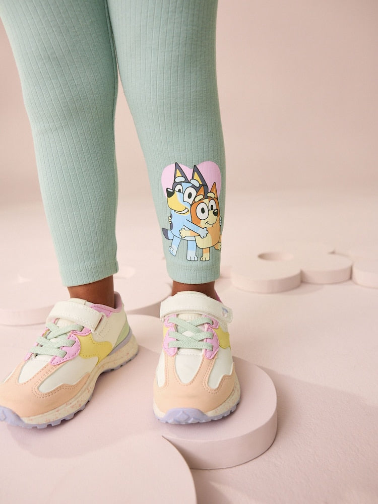 Cream Bluey Sweatshirt & Leggings Set (12mths-7yrs) - Size 12-18 Months (80-86cm)