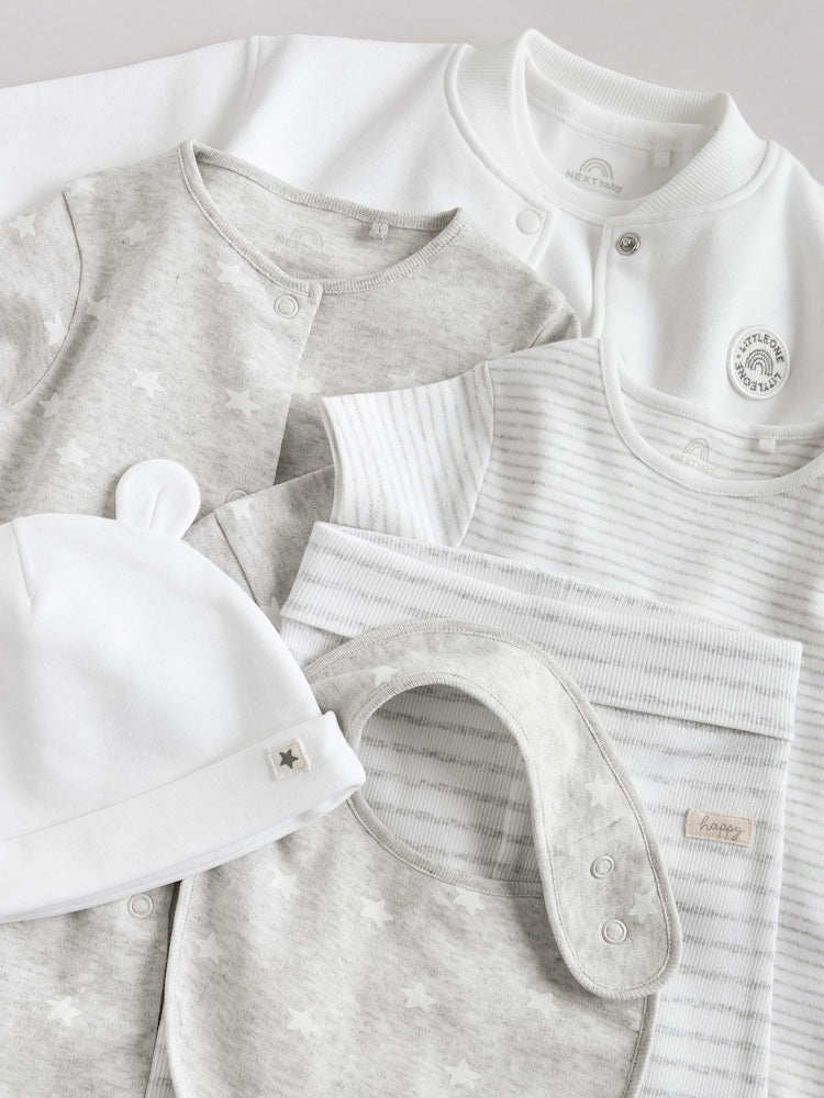 Grey Star Baby Bundle Gift Set 7 Piece (0-18mths)