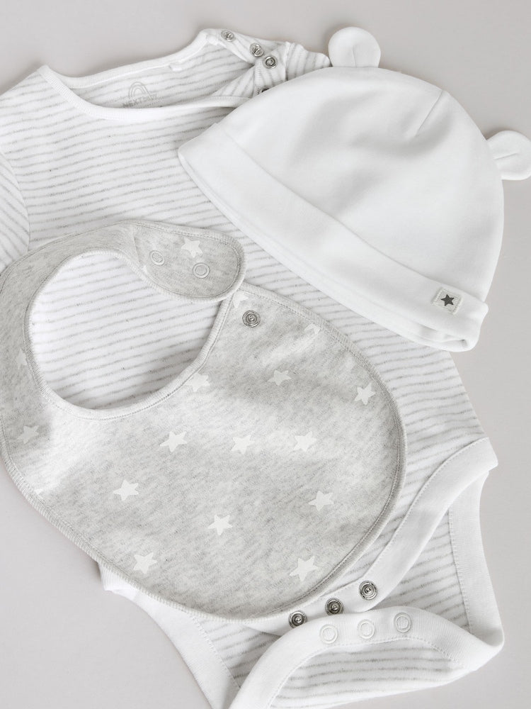 Grey Star Baby Bundle Gift Set 7 Piece (0-18mths)