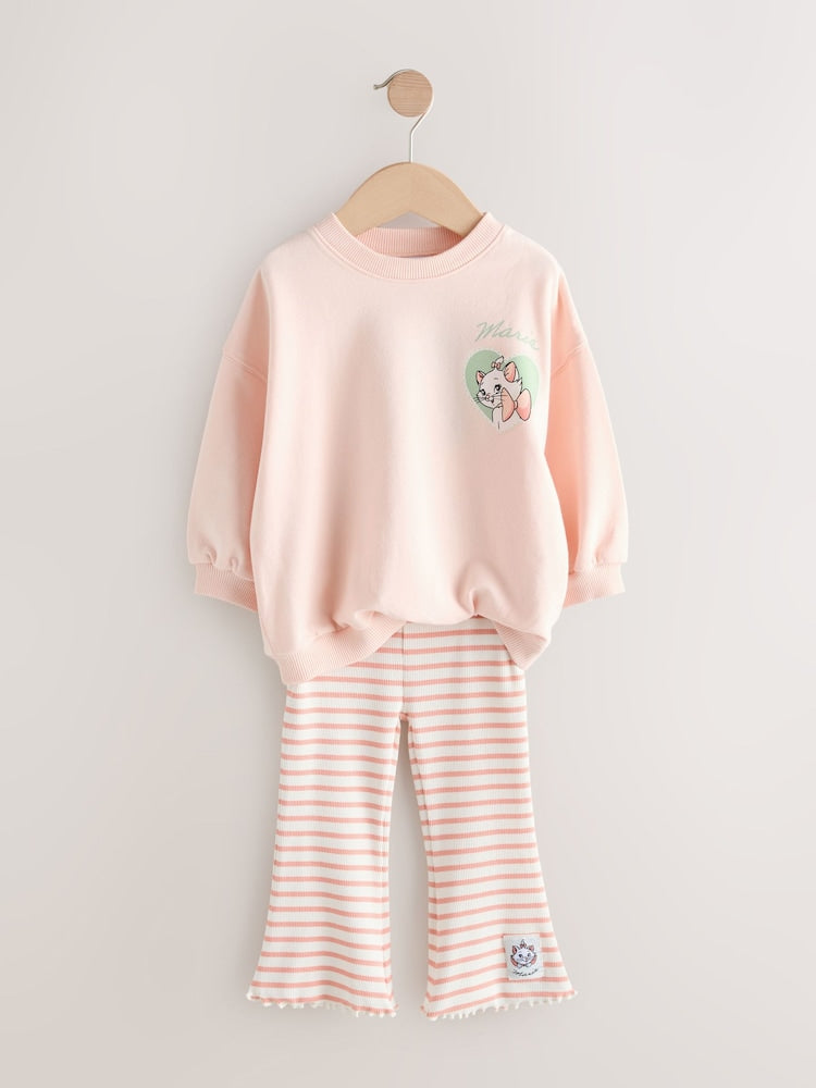 Pink Disney Aristocats Marie Long Sleeve Top and Leggings Set (3mths-7yrs)