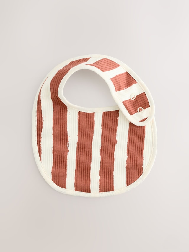Multi Baby Bibs 5 Pack - Size One