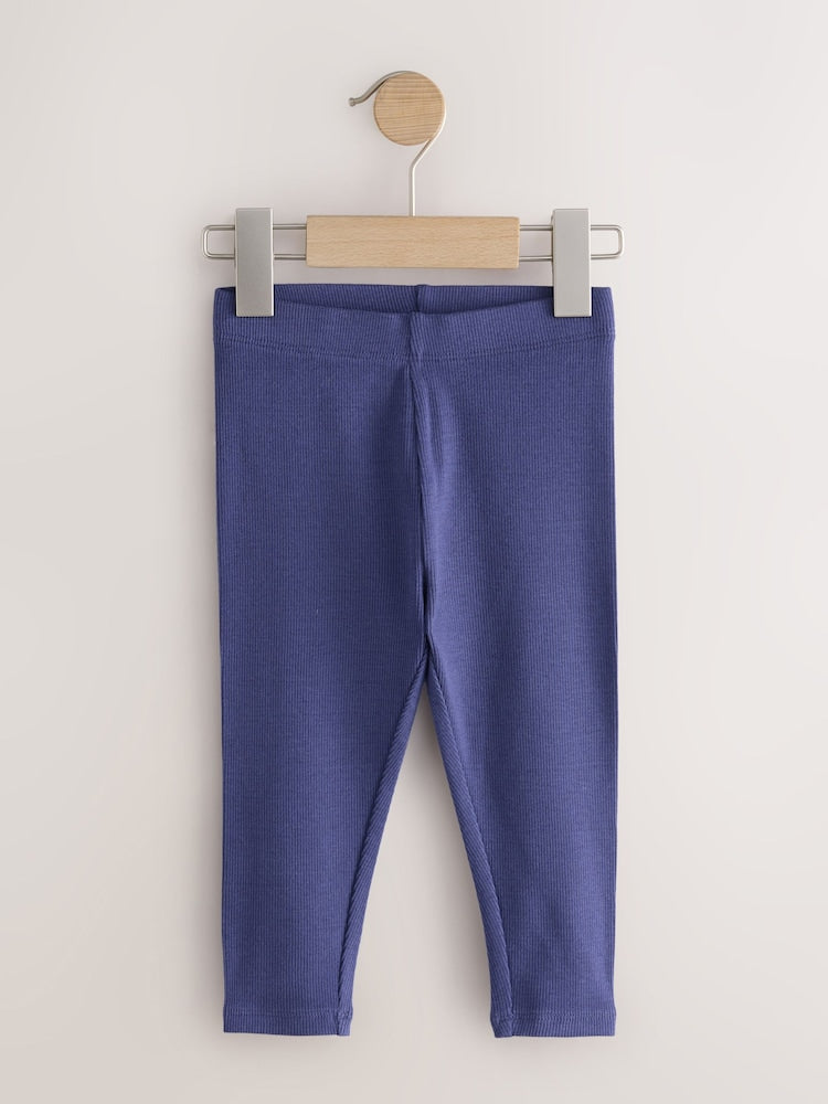 Pink Berry Ribbed Leggings 5 Pack (3mths-7yrs)
