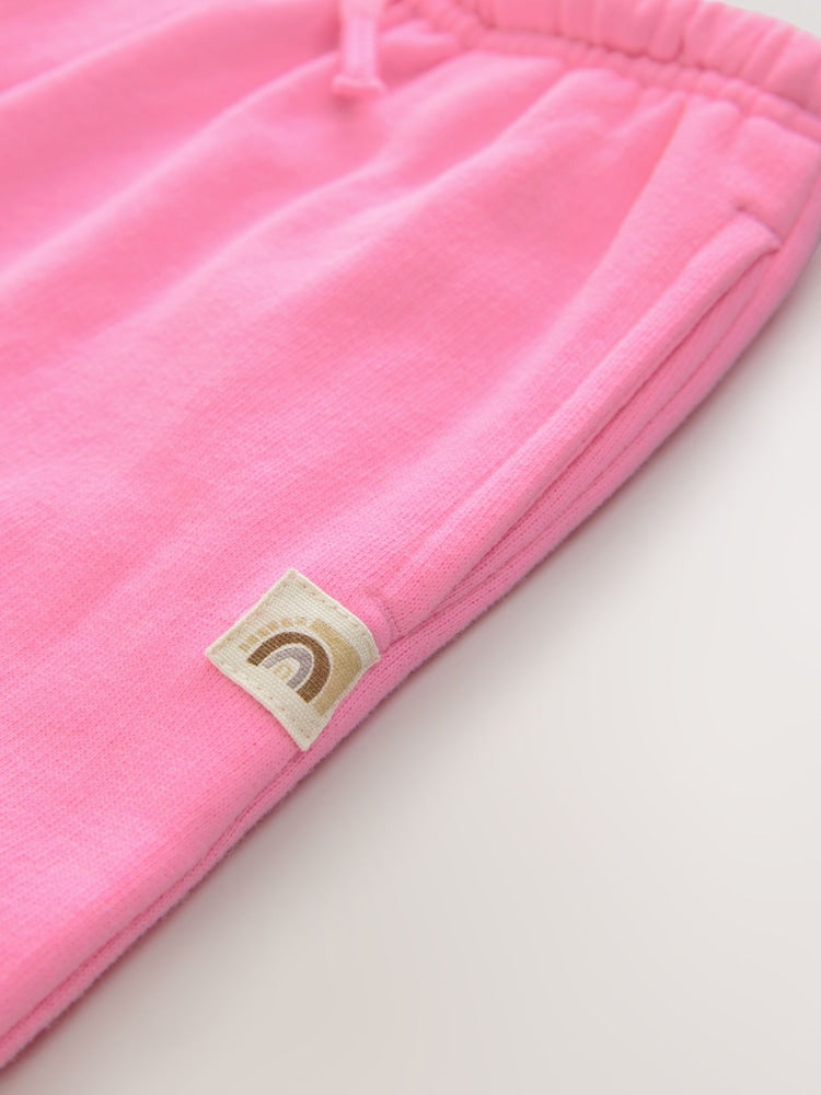 Bright Pink Wide Leg Sweat Joggers (3mths-7yrs)