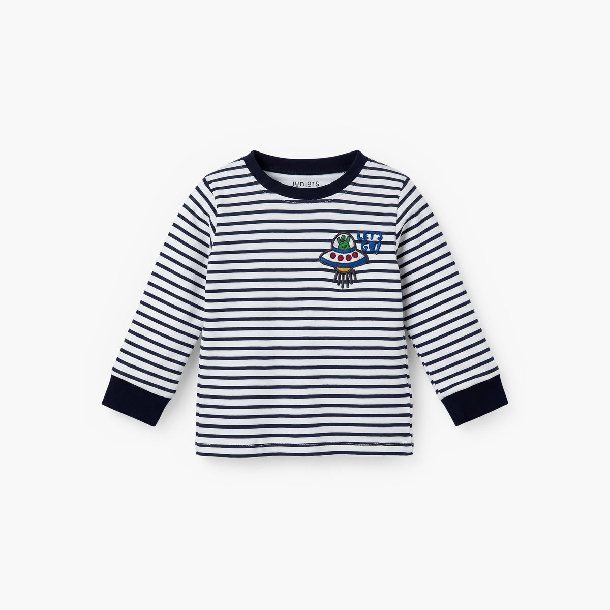 Pack of 3 Juniors Cotton Crew Neck Short Sleeves Pyjama Set with Rocket Print