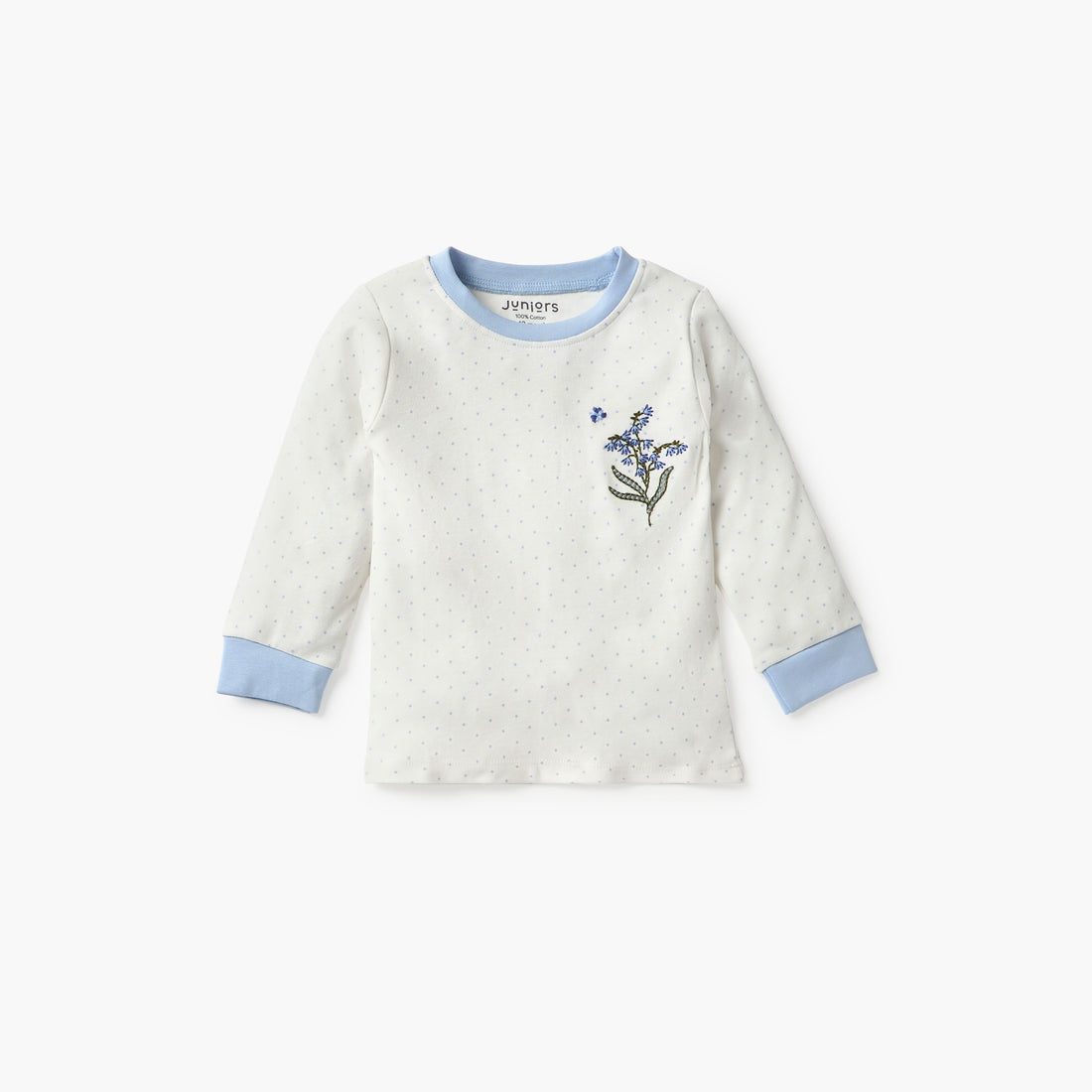 Juniors Floral Print T-shirt and Pyjama Set