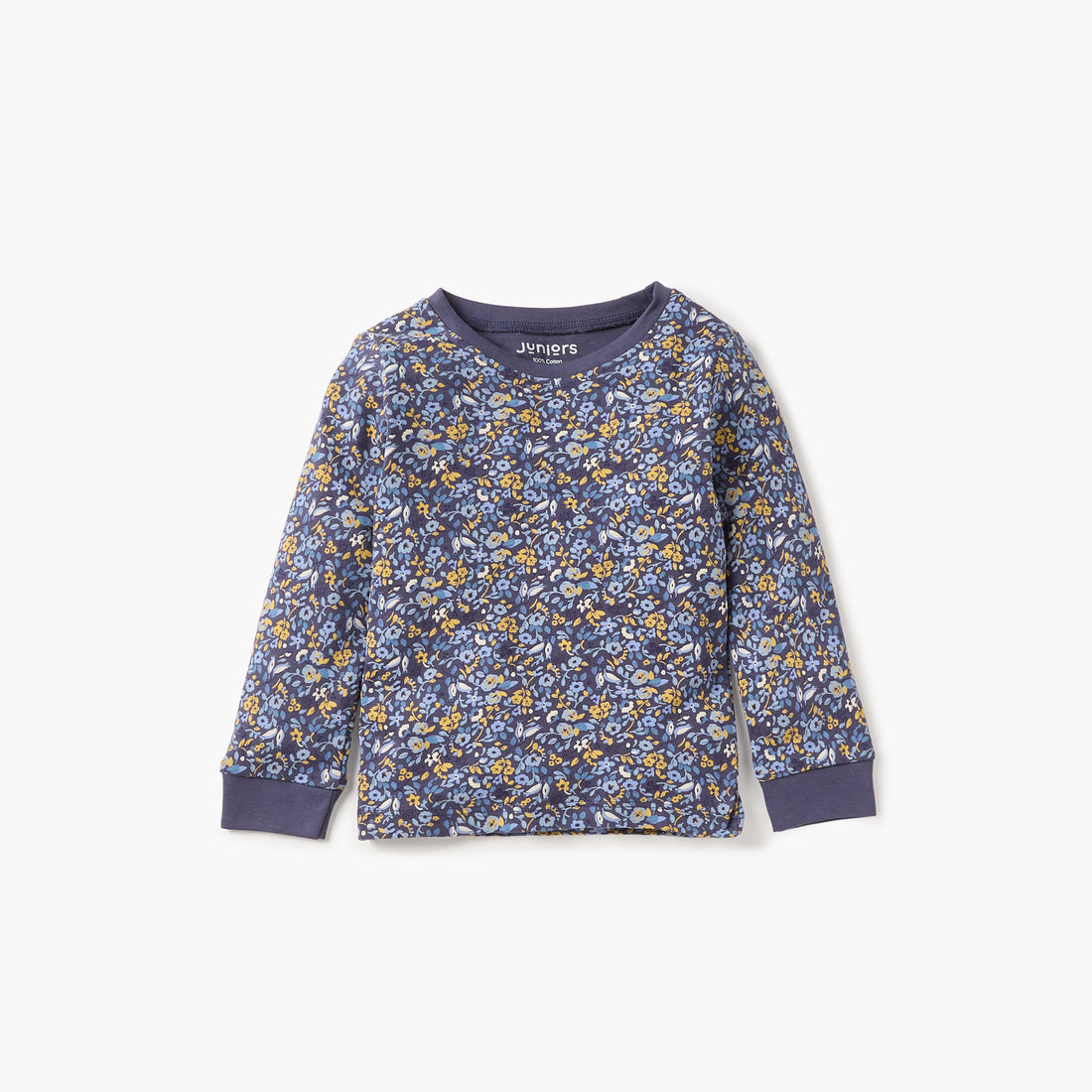 Juniors Floral Print T-shirt and Pyjama Set