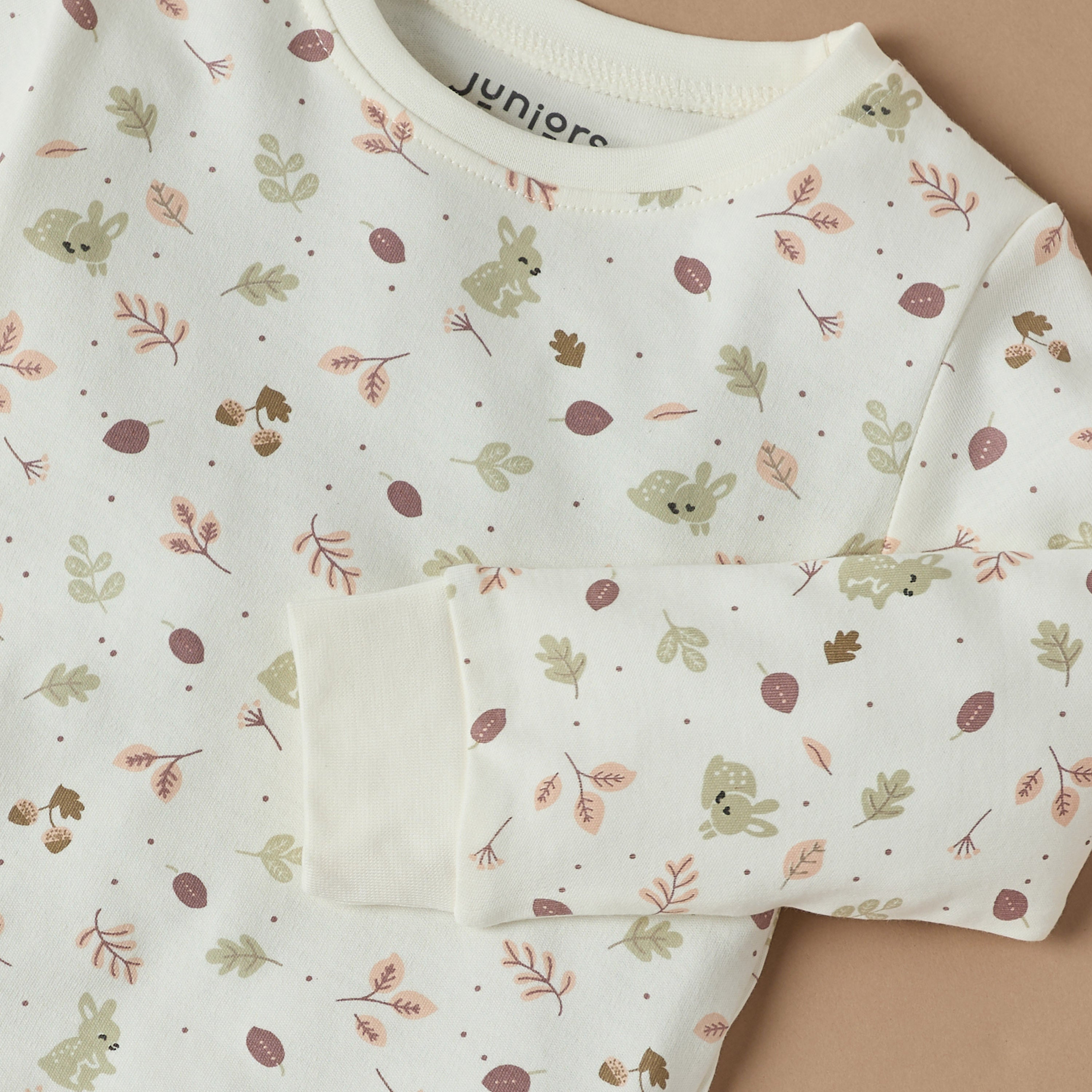 Juniors Printed T-shirt and Pyjama Set