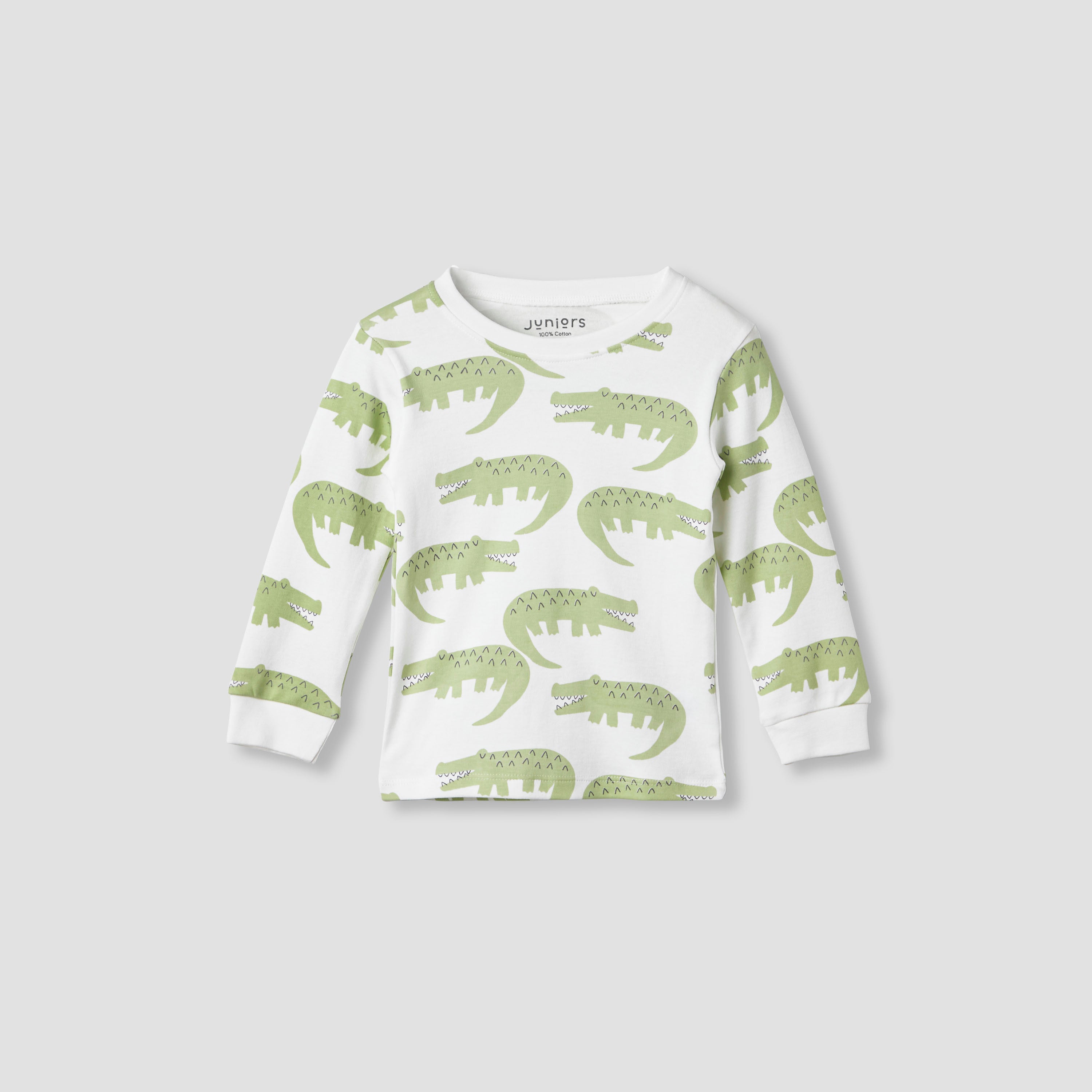 Juniors Animal Print T-shirt and Pyjama Set
