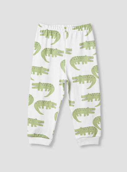 Juniors Animal Print T-shirt and Pyjama Set-baby-girls-clothing-nightwear-pyjamasets-image-4