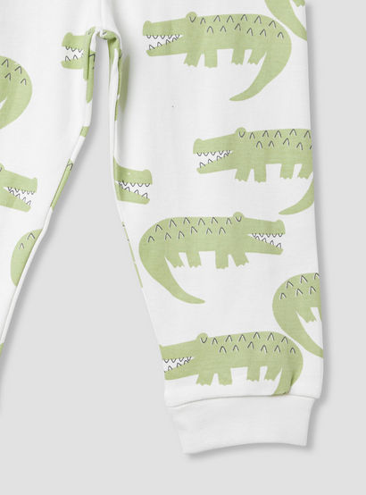 Juniors Animal Print T-shirt and Pyjama Set-baby-girls-clothing-nightwear-pyjamasets-image-8