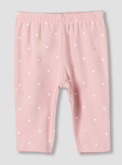Juniors Cotton Round Neck Long Sleeves Pyjama Set with Heart Print-baby-girls-clothing-nightwear-pyjamasets-image-3