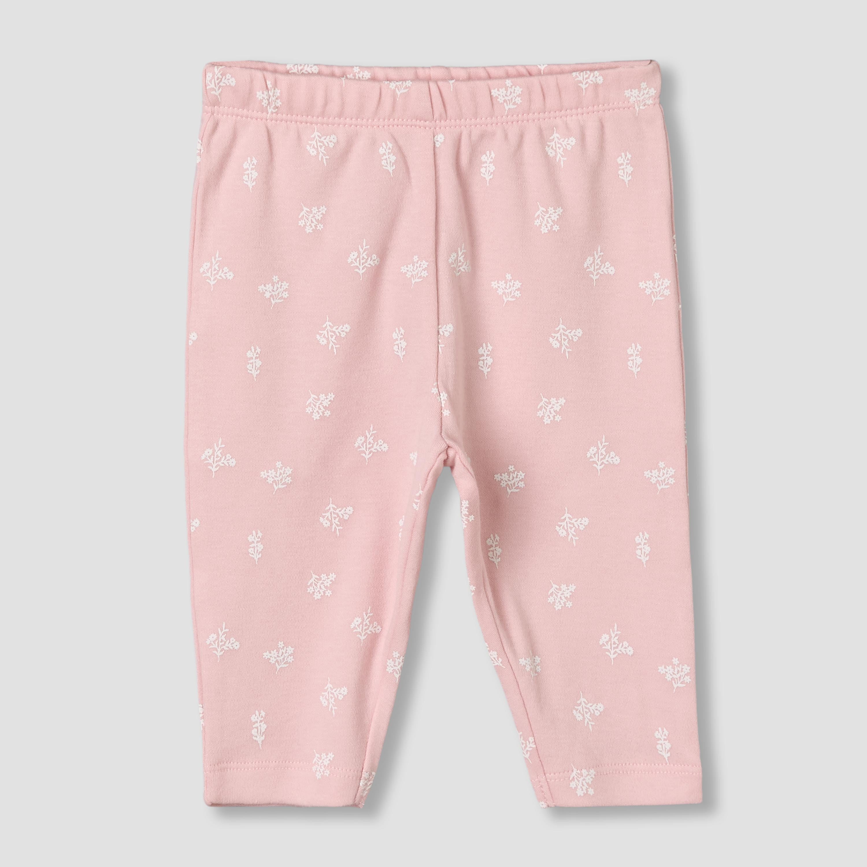 Juniors Cotton Round Neck Long Sleeves Pyjama Set with Floral Print