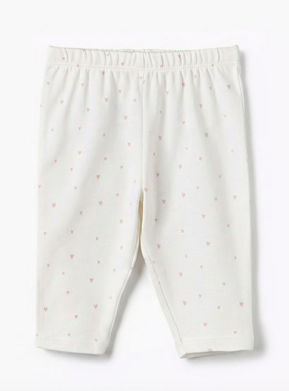 Juniors Cotton Round Neck Long Sleeves Pyjama Set with Heart Print-baby-girls-clothing-nightwear-pyjamasets-image-3