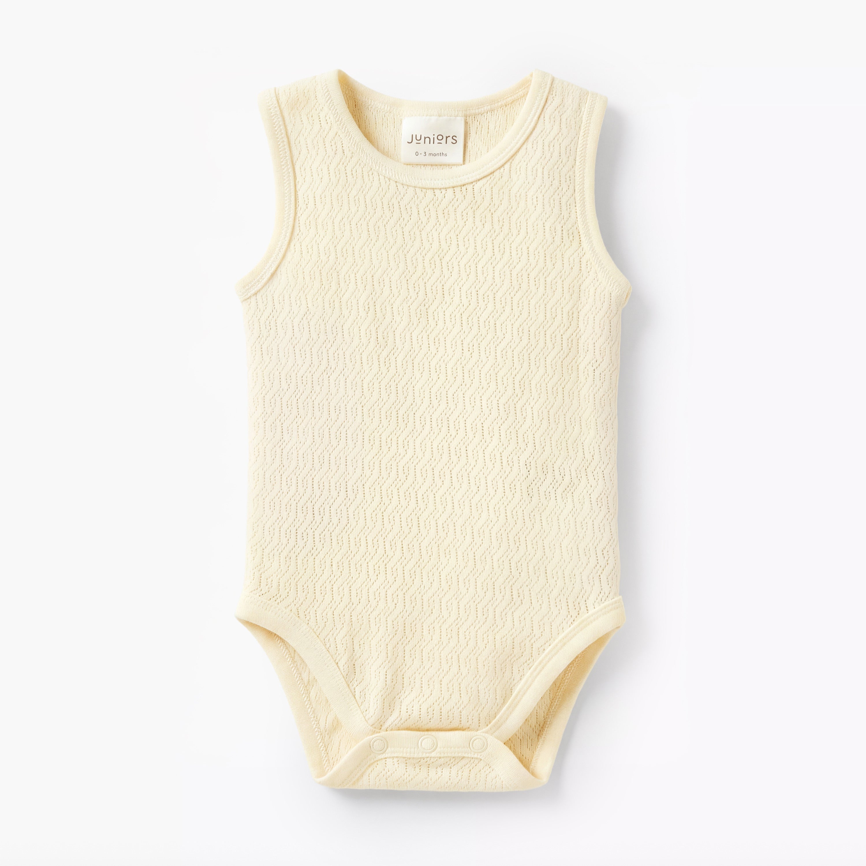 Juniors Textured Sleeveless Bodysuit - Set of 3