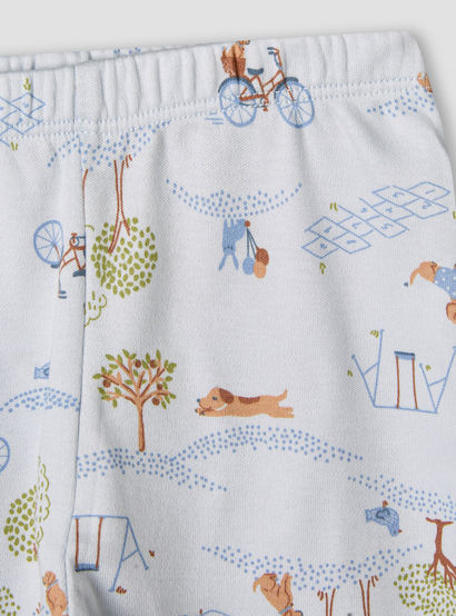 Juniors Cotton Long Sleeves Pyjama Set with Park Print-baby-boys-clothing-nightwear-pyjamasets-image-7