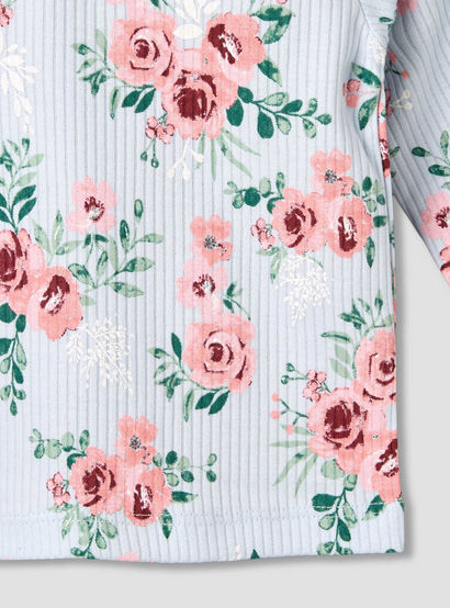 Juniors Cotton Long Sleeves Pyjama Set with Floral Print-baby-girls-clothing-nightwear-pyjamasets-image-6