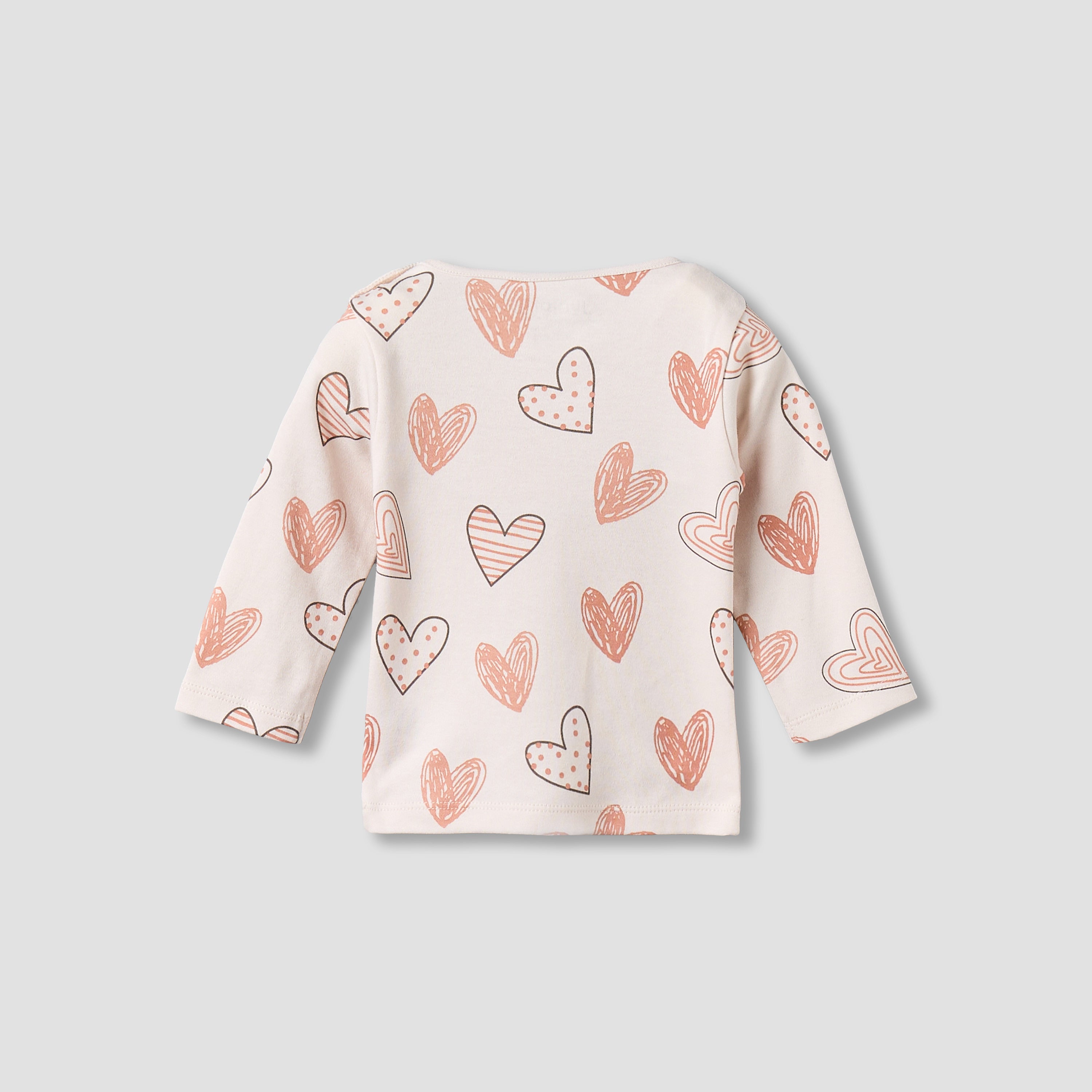 Juniors Cotton Round Neck Long Sleeve Pyjama Set with Elephant Print