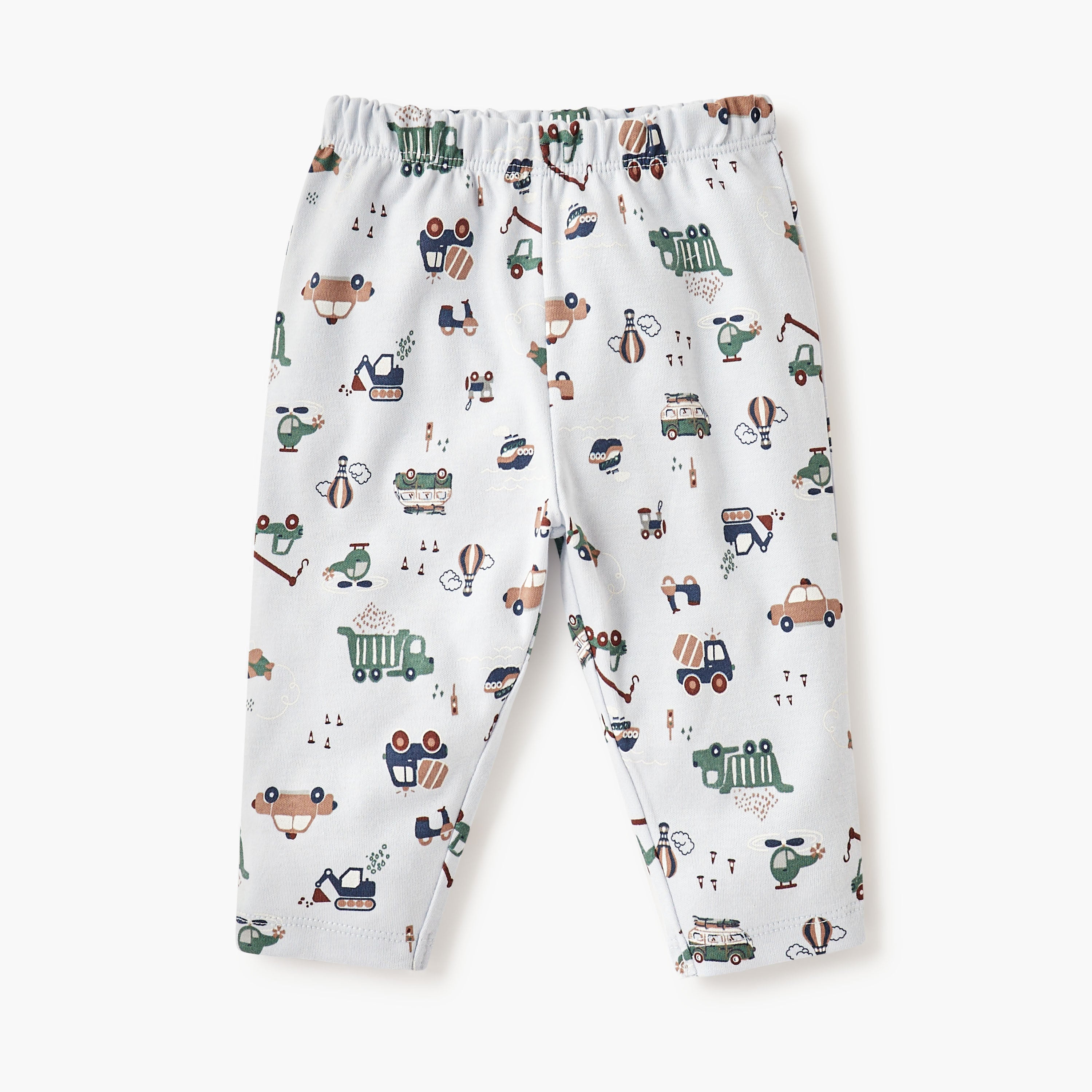 Juniors All-Over Vehicle Print T-shirt and Pyjama Set