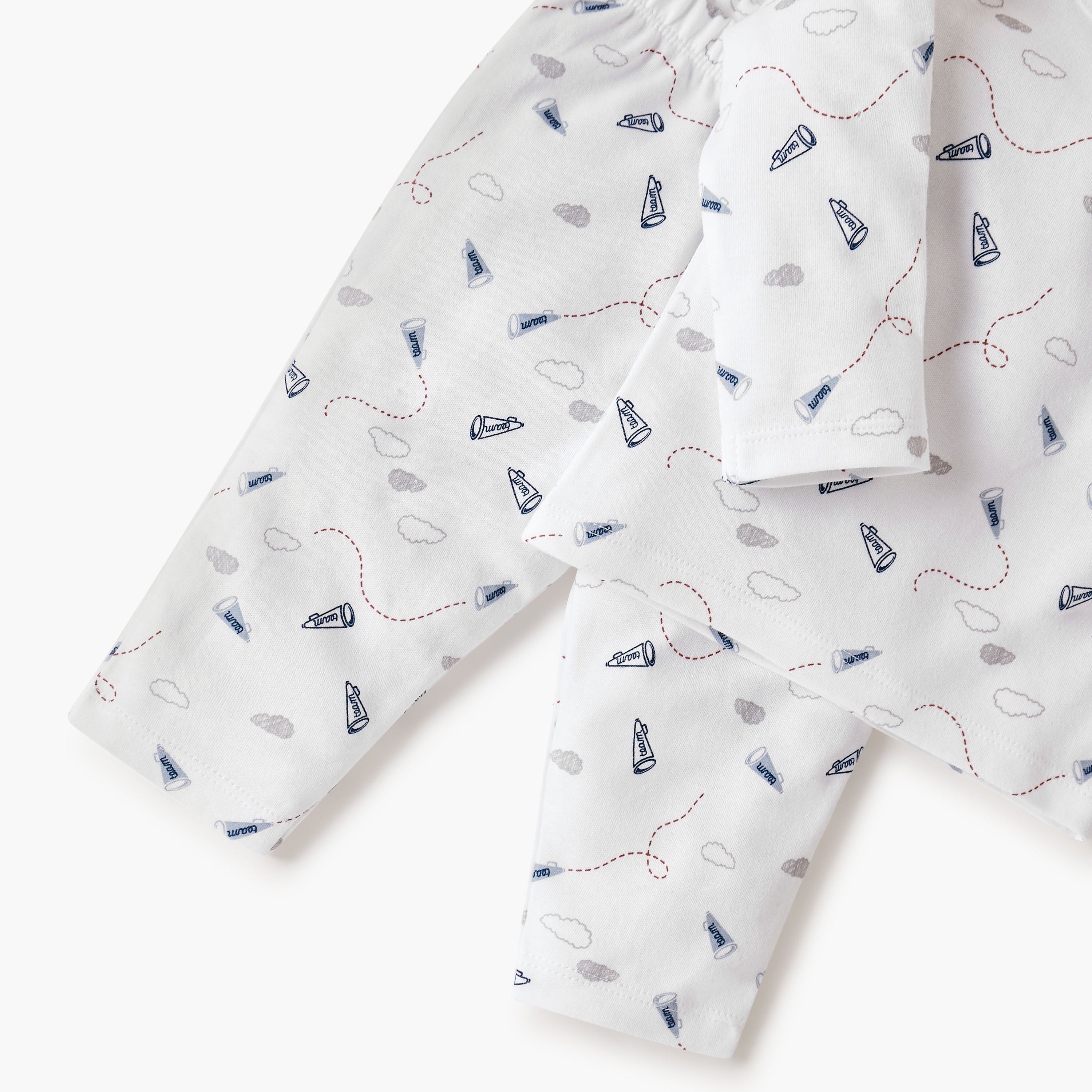 Juniors Graphic Print T-shirt and Pyjama Set