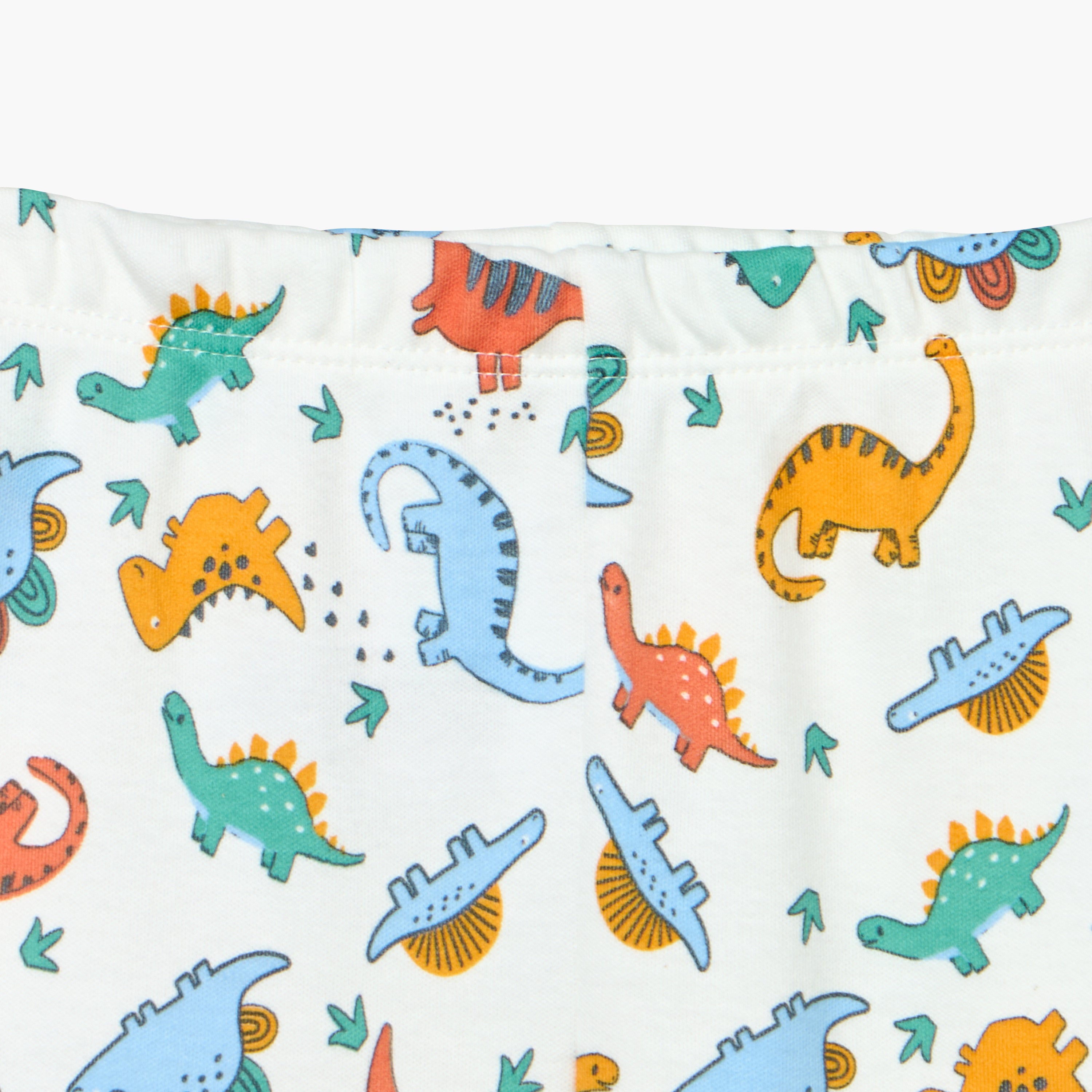 Juniors Dinosaur Print T-Shirt and Pyjama Set