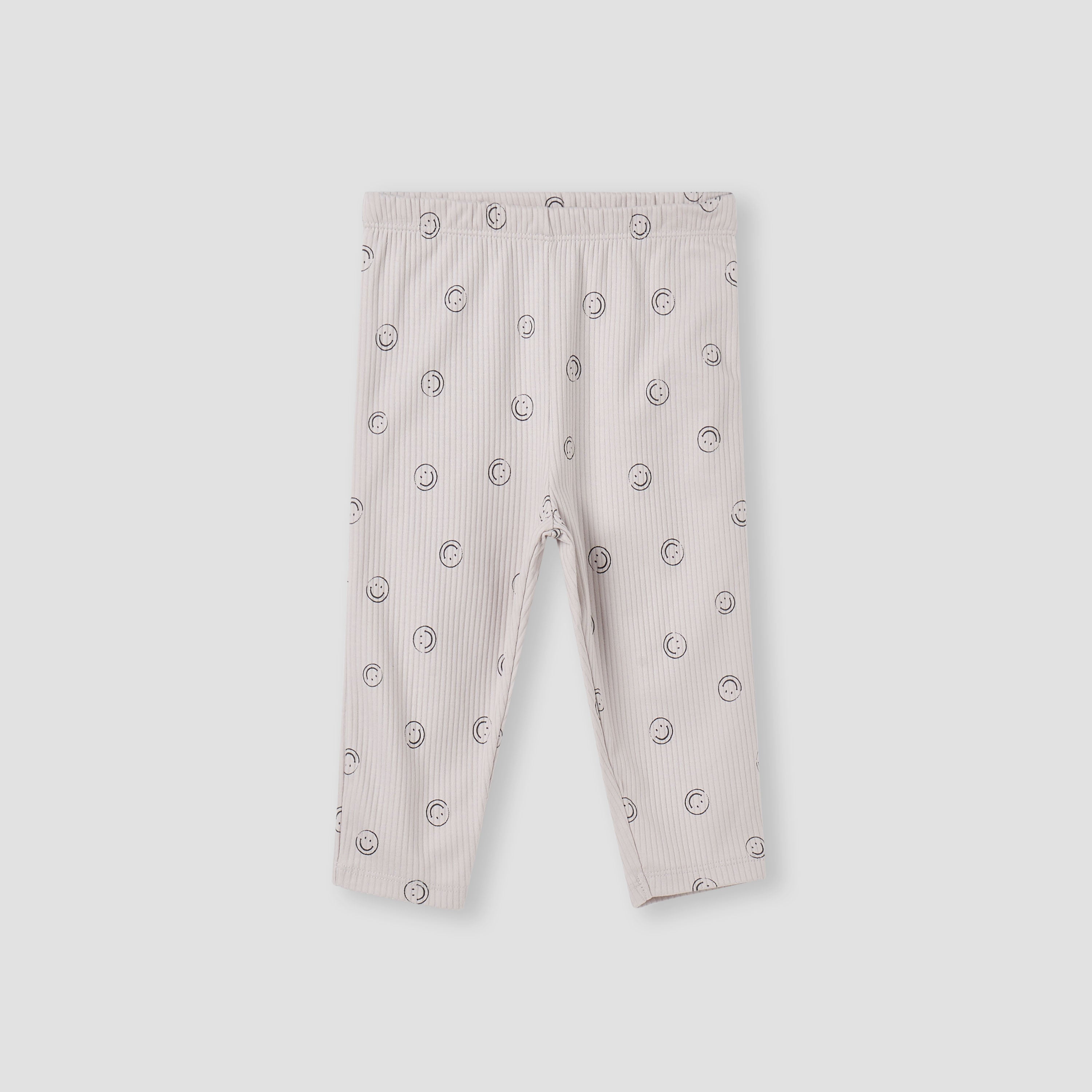 Juniors All-Over Smiley Print T-shirt and Pyjama Set