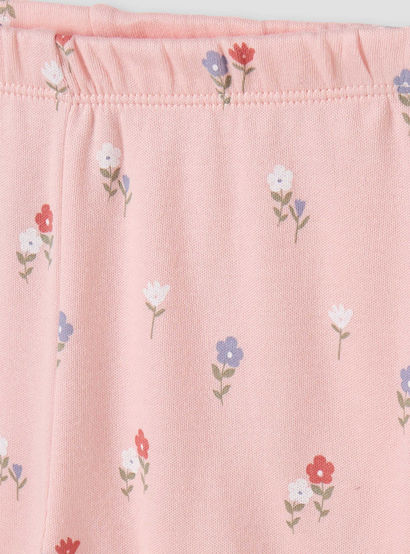 Juniors Floral Print T-shirt and Pyjama Set-baby-girls-clothing-nightwear-pyjamasets-image-6
