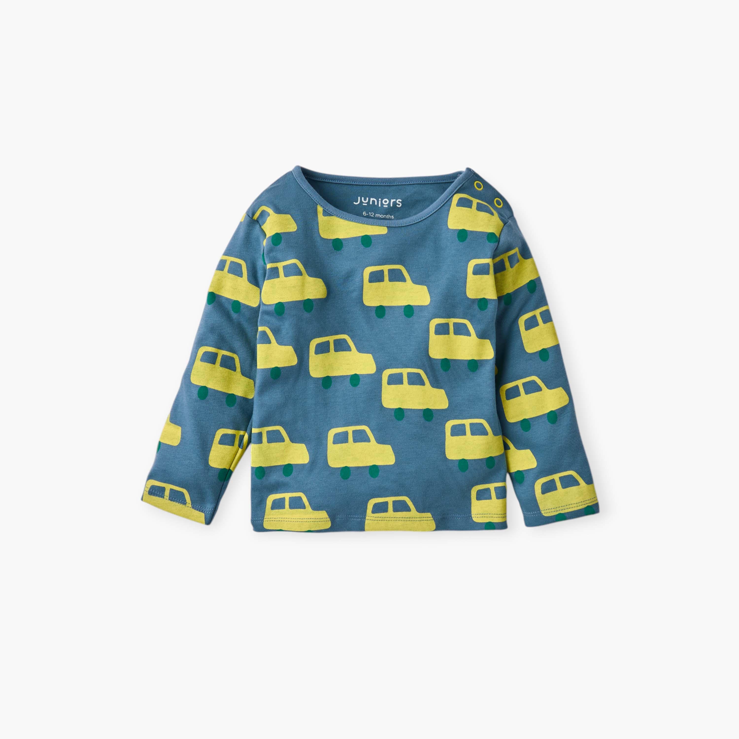 Juniors Car Print T-shirt and Pyjama Set