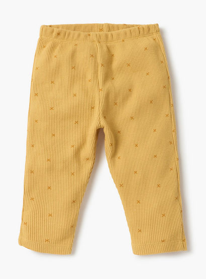 Juniors Textured T-shirt and Pyjama Set-baby-girls-clothing-nightwear-pyjamasets-image-4